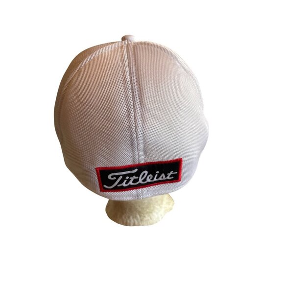 Titleist Pro White Golf Hat S/M Adjustable Lightweight & Breathable Design - Picture 3 of 5